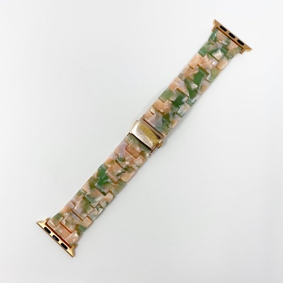 Apple Watch Band in Green and Pink - Picture 7 of 7